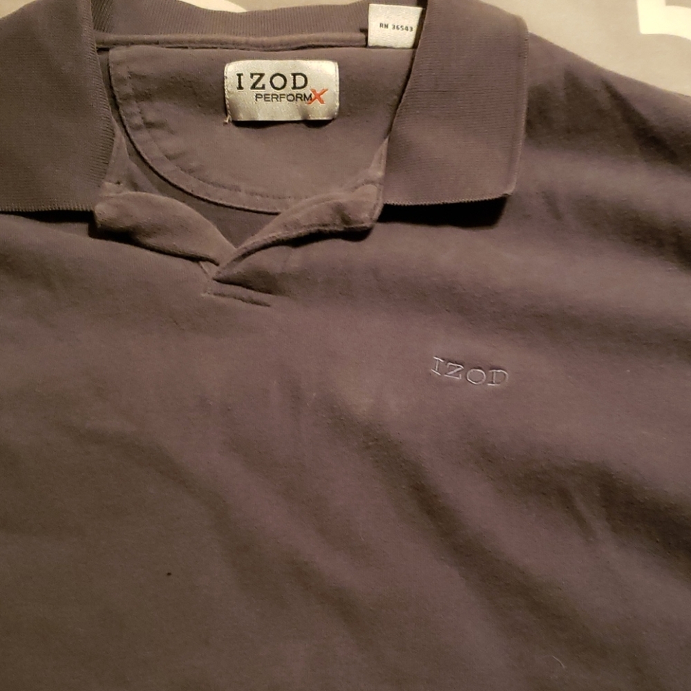 Men's Izod long sleeve shirt large